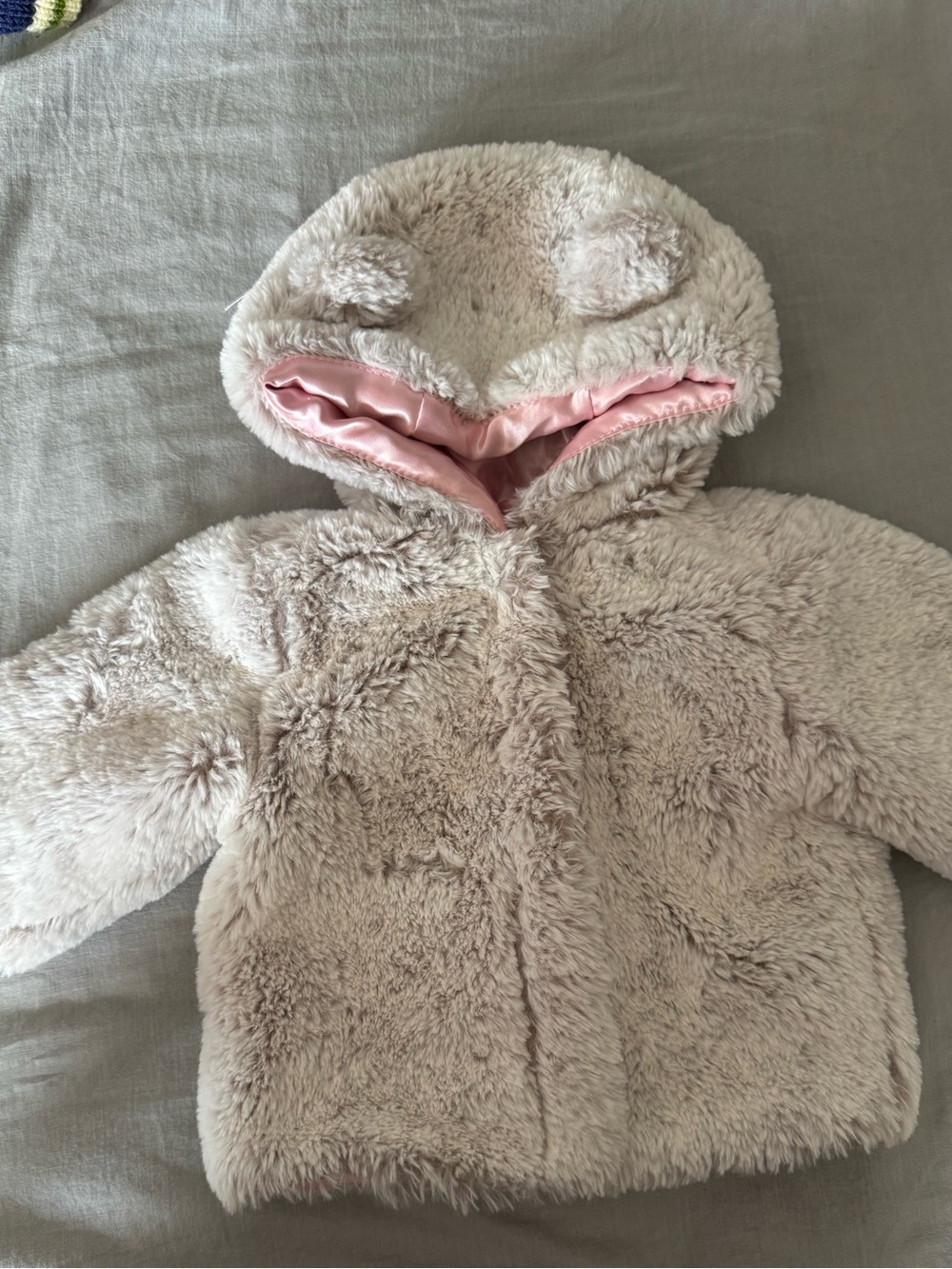 The Children's Place Baby Jacket - Light Pink Satin Lining